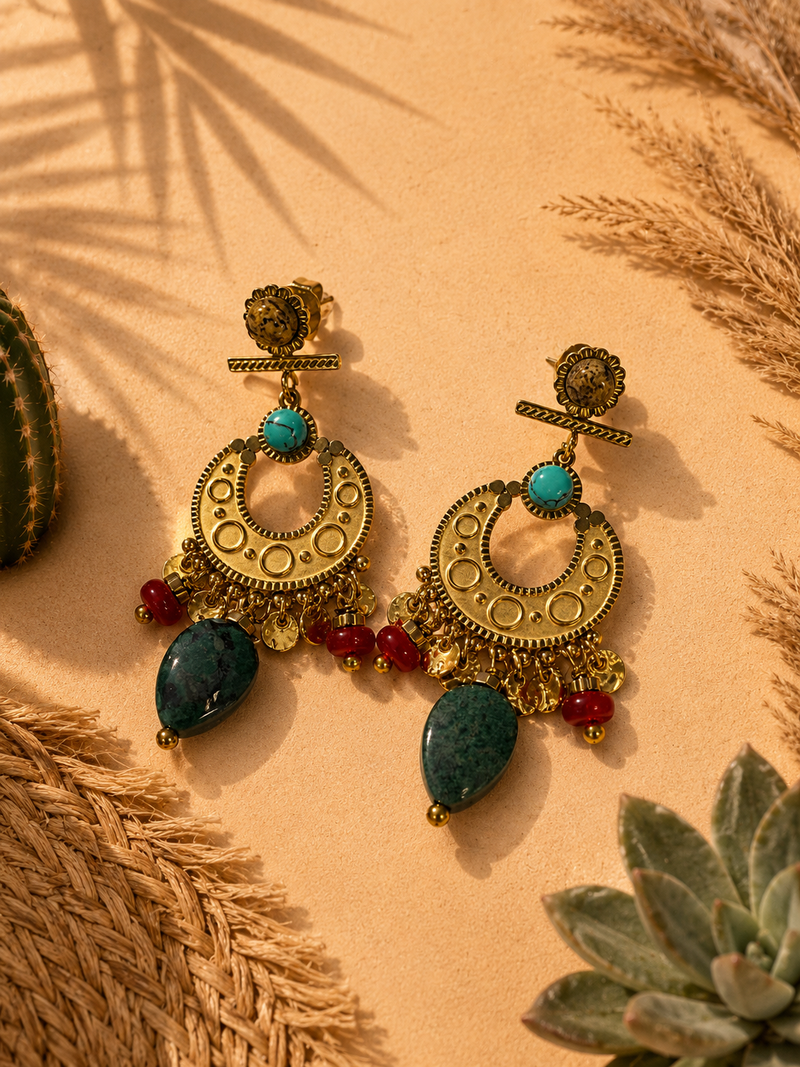 Boucles Pendantes Multi Pampilles