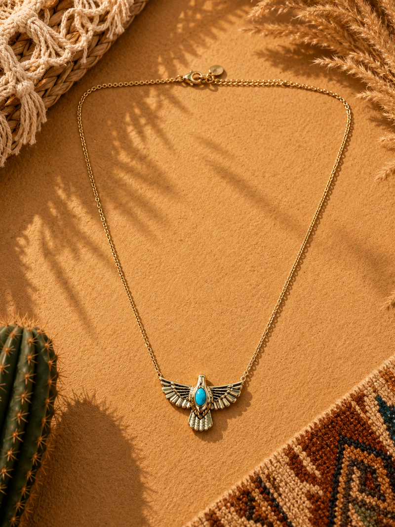 Collier Condor et Turquoise