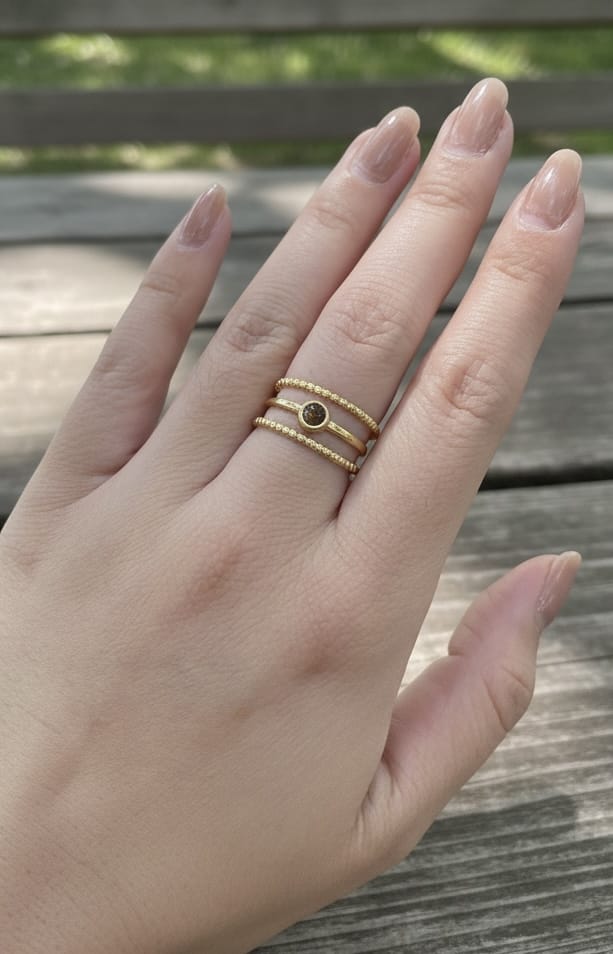 Bague acier inoxydable