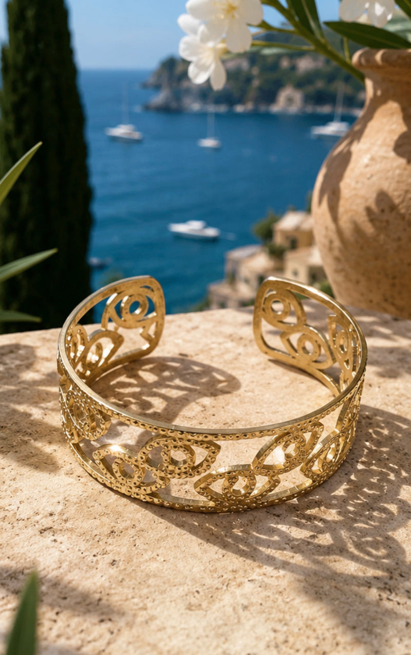 Bracelet Manchette Œil
