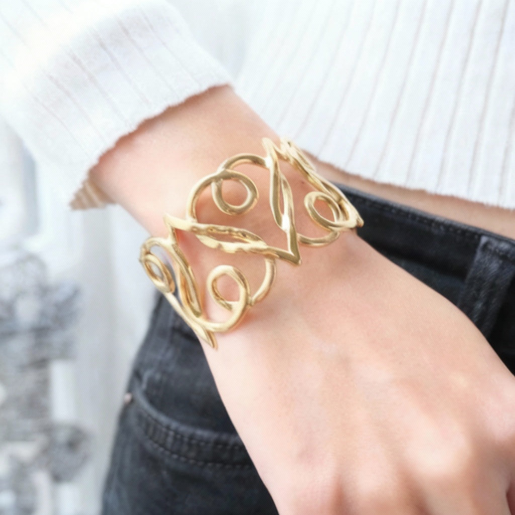 Bracelet manchette « Love »