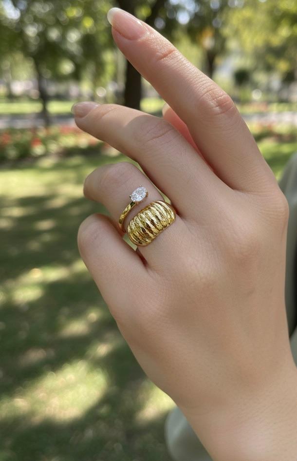 Bague acier inoxydable