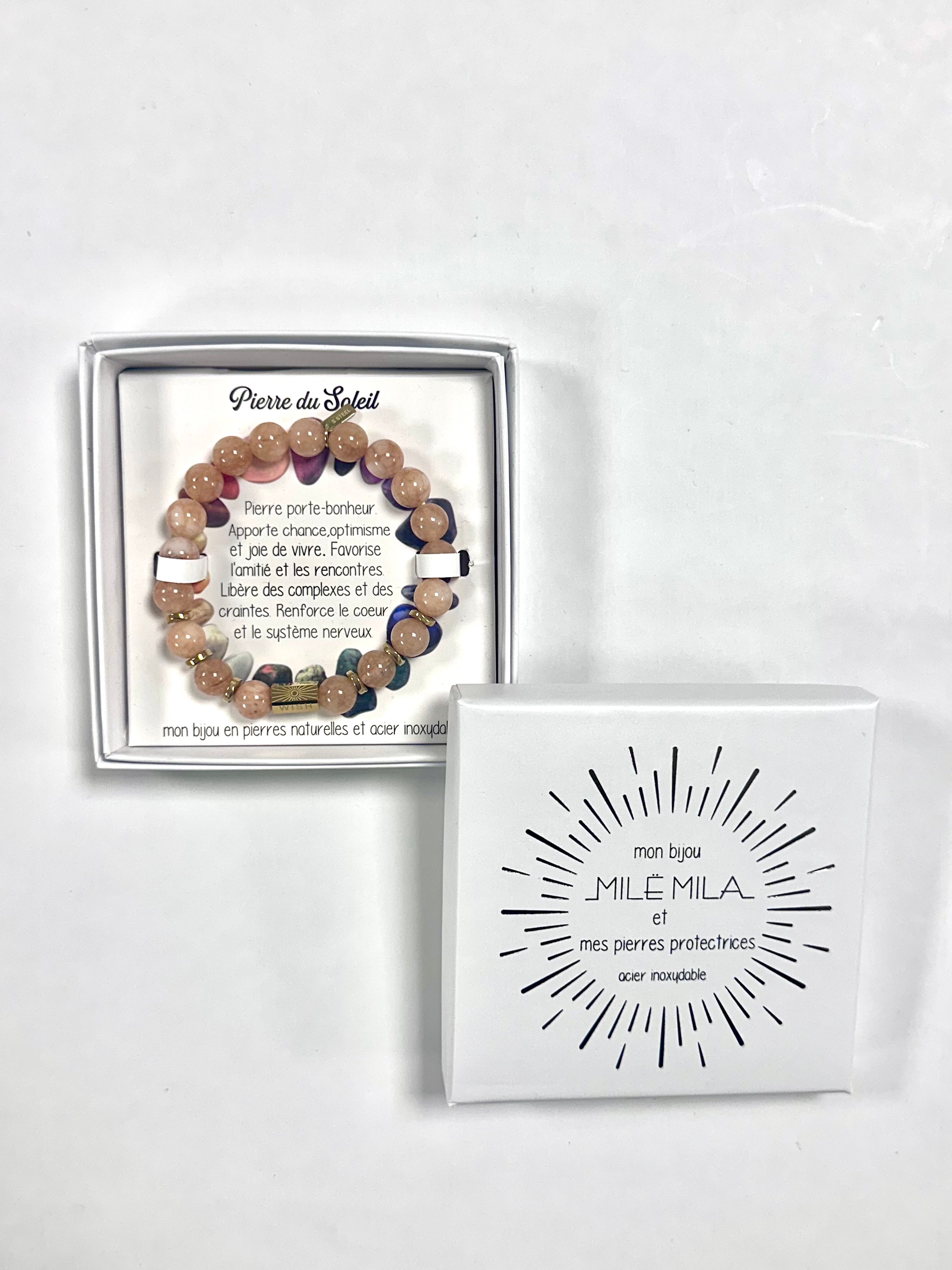 Bracelet en pierre — Pierre du Soleil