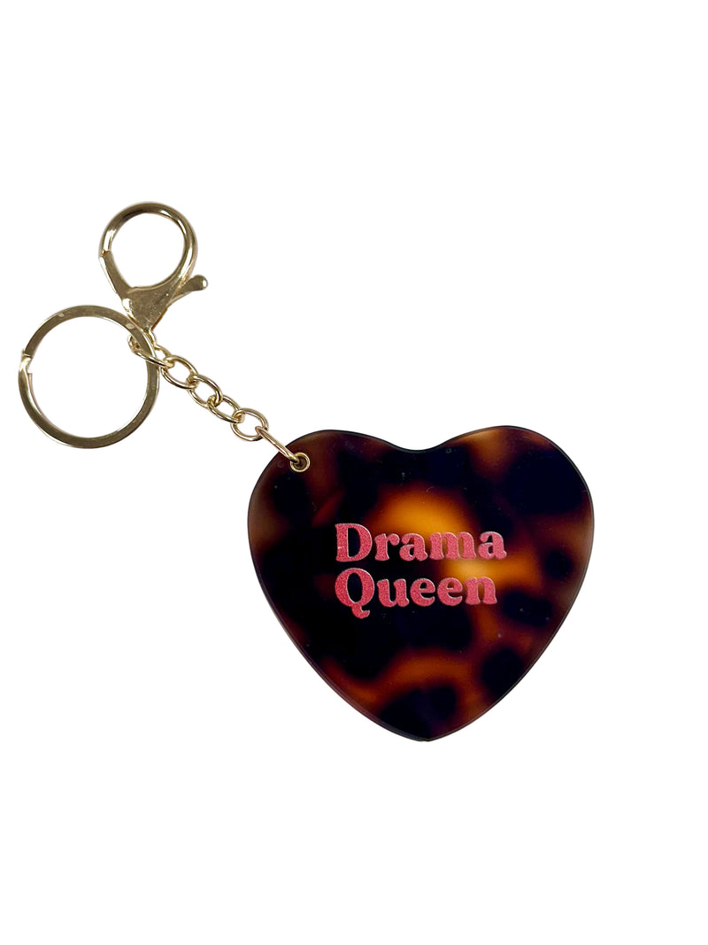 Porte-clé cœur — drama queen