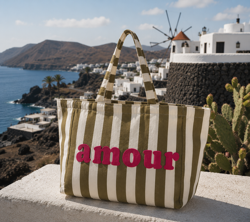 Tote Bag Amour Vert