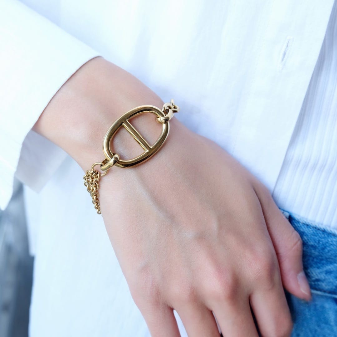 Bracelet « Maille marine »