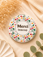 Miroir de Poche Rond - Merci Beaucoup