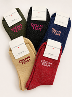 Chaussettes à paillettes « Dream team »