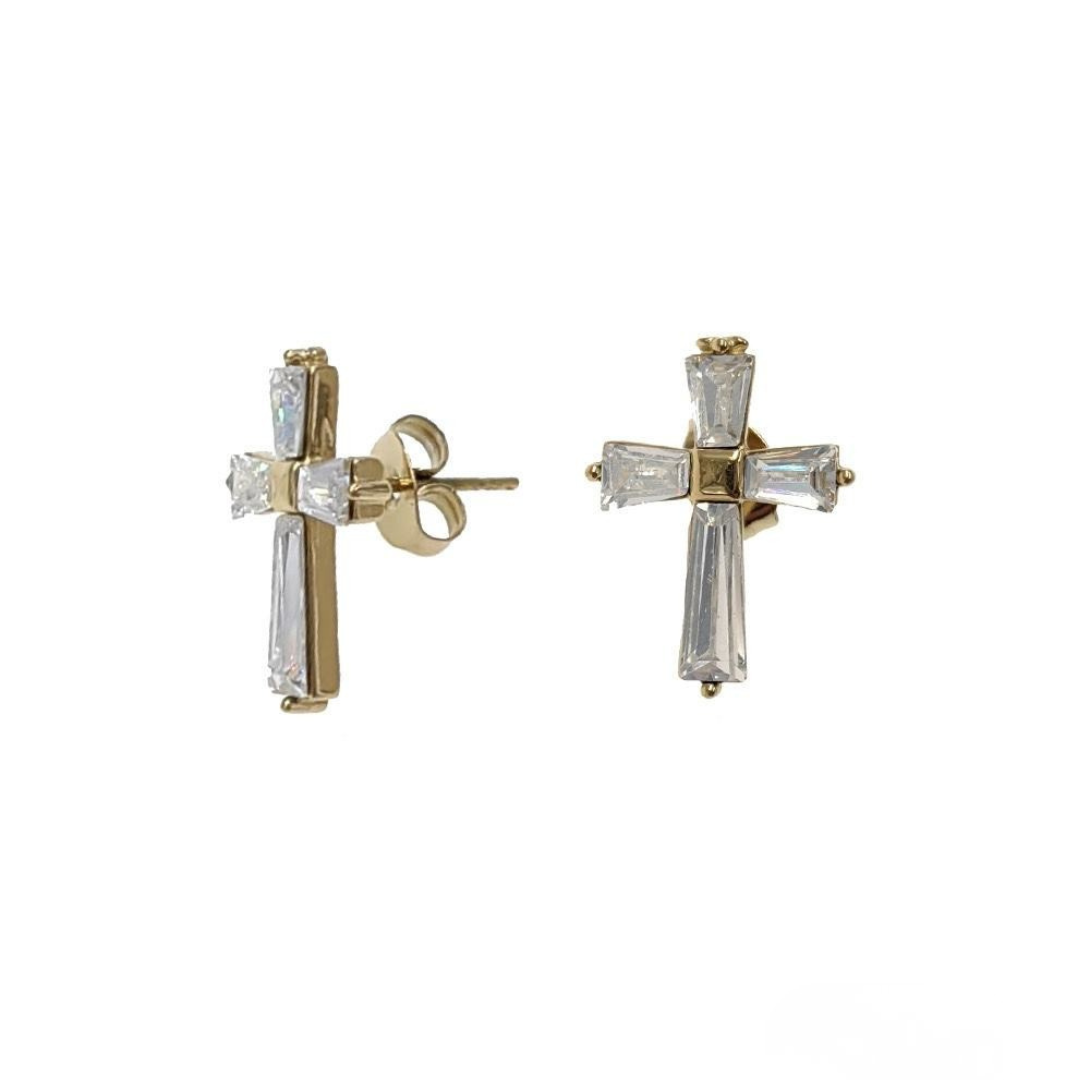 Boucles d’oreilles « Croix »