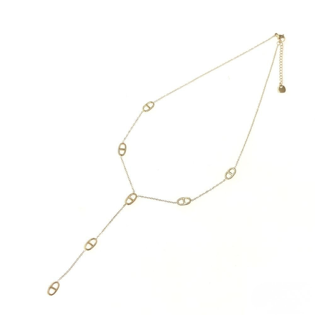 Sautoir Maille Marine Simple en Acier Inoxydable