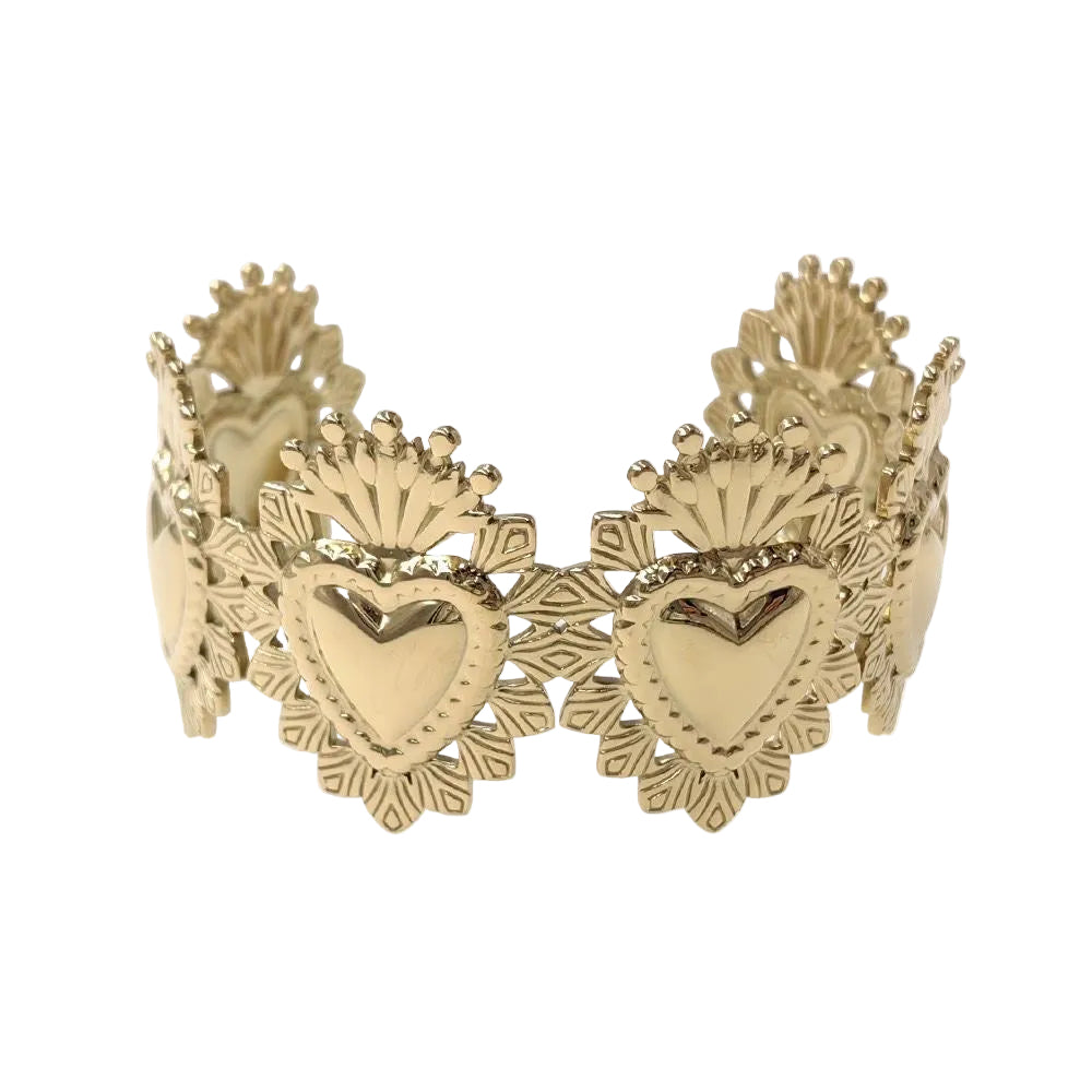 Bracelet manchette Ex Voto