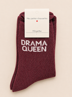 Chaussettes à paillettes « Drama queen »