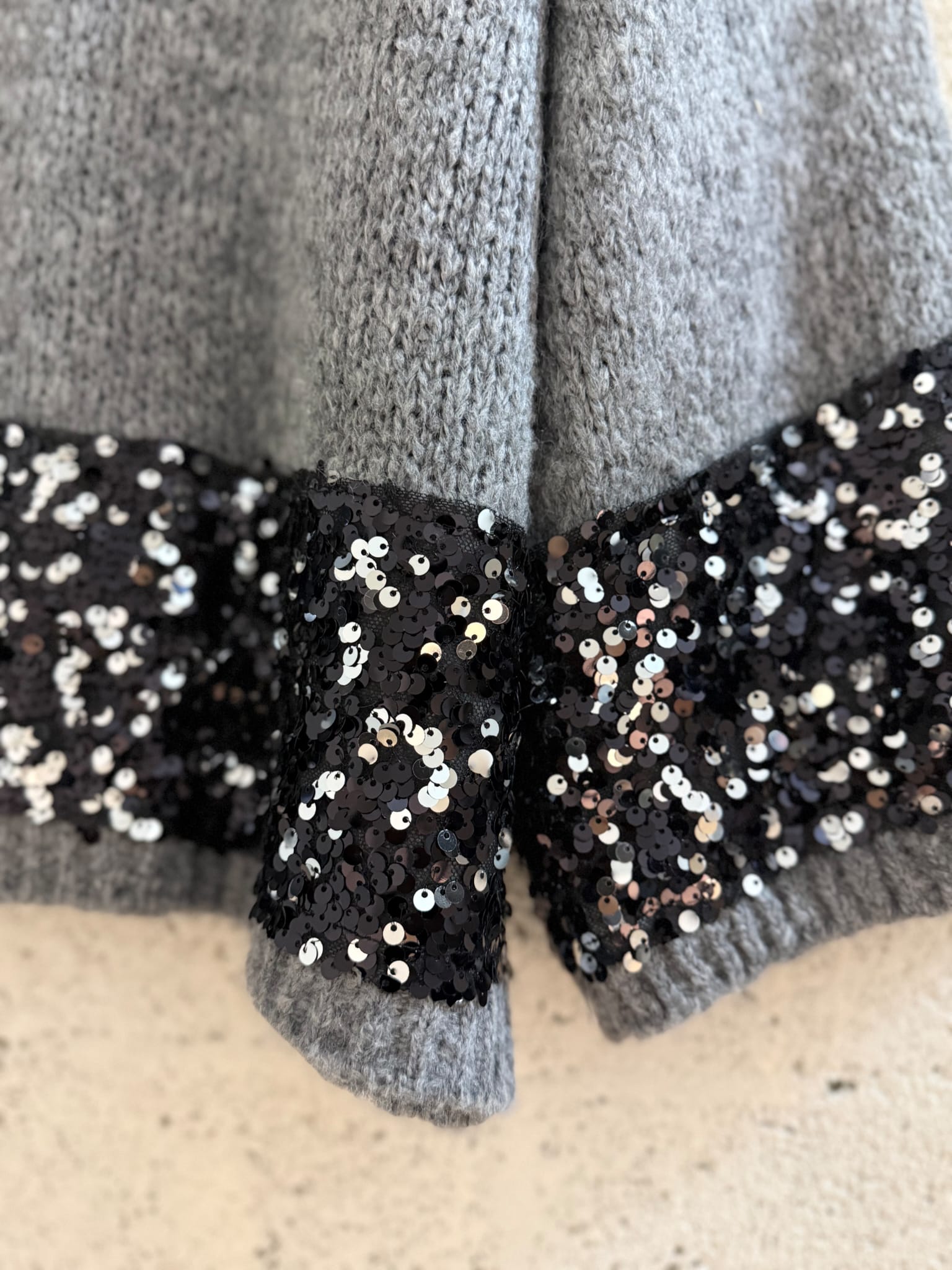 Pull à sequins