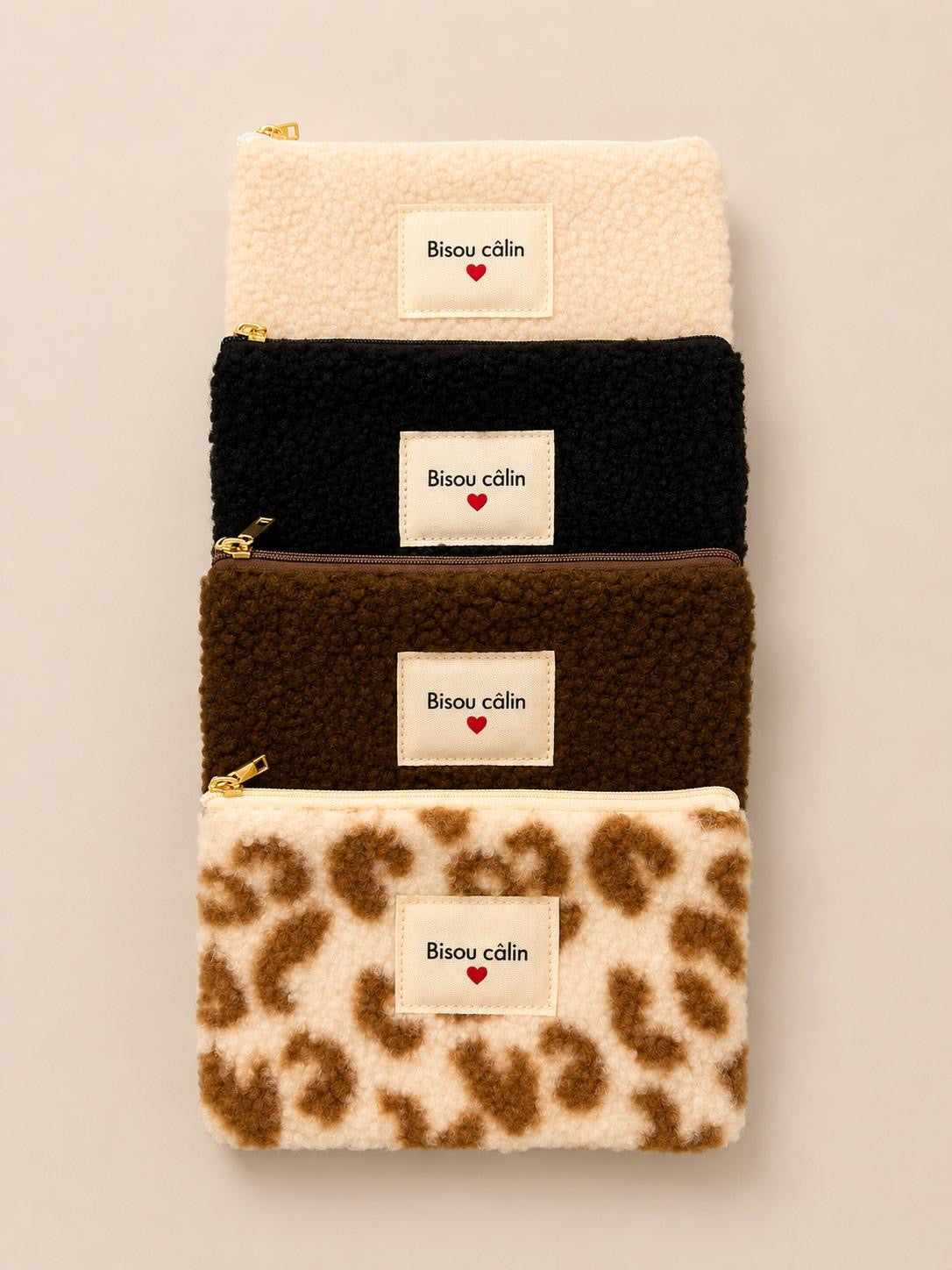Pochette « Bisous câlin (moumoute) »