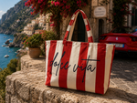 Tote Bag Dolce Vita Rouge et Blanc