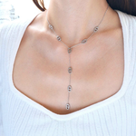 Sautoir Maille Marine Allongé (4 Mailles) en Acier Inoxydable