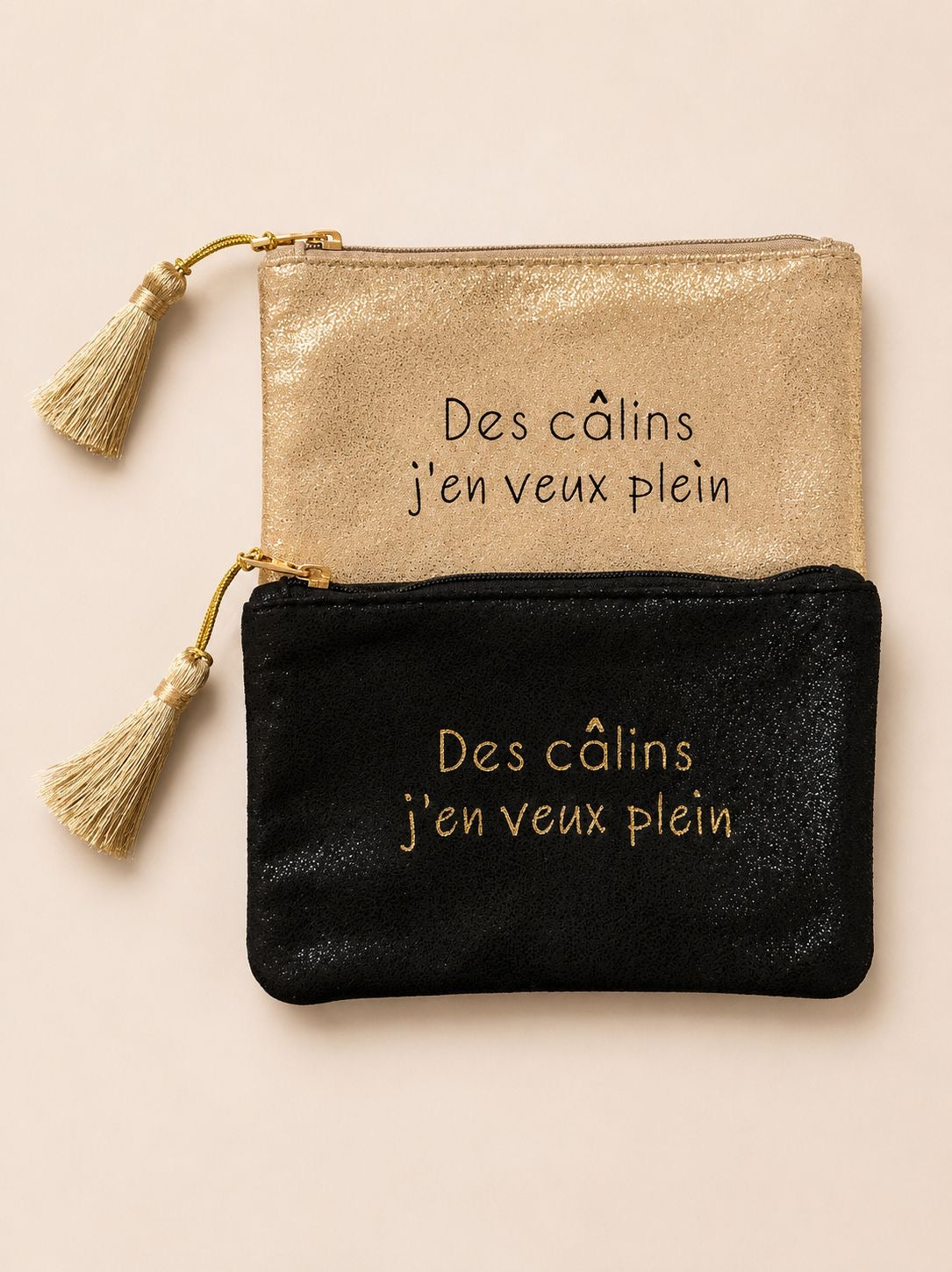 Pochette message 'Des câlins j’en veux plein'