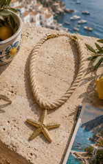 Collier Cordon Étoile de Mer