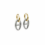 Boucles d'oreilles en acier inoxydable