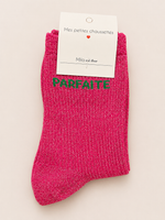 Chaussettes à paillettes « Parfaite » - Bleu