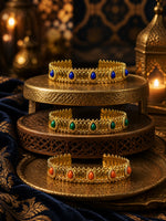 Bracelet Manchette Multiple Pierre