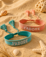 Bracelet tissu réglable J’adore