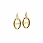 Boucles d'oreilles en acier inoxydable