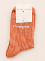 Chaussettes à paillettes « Princesse » - Violet