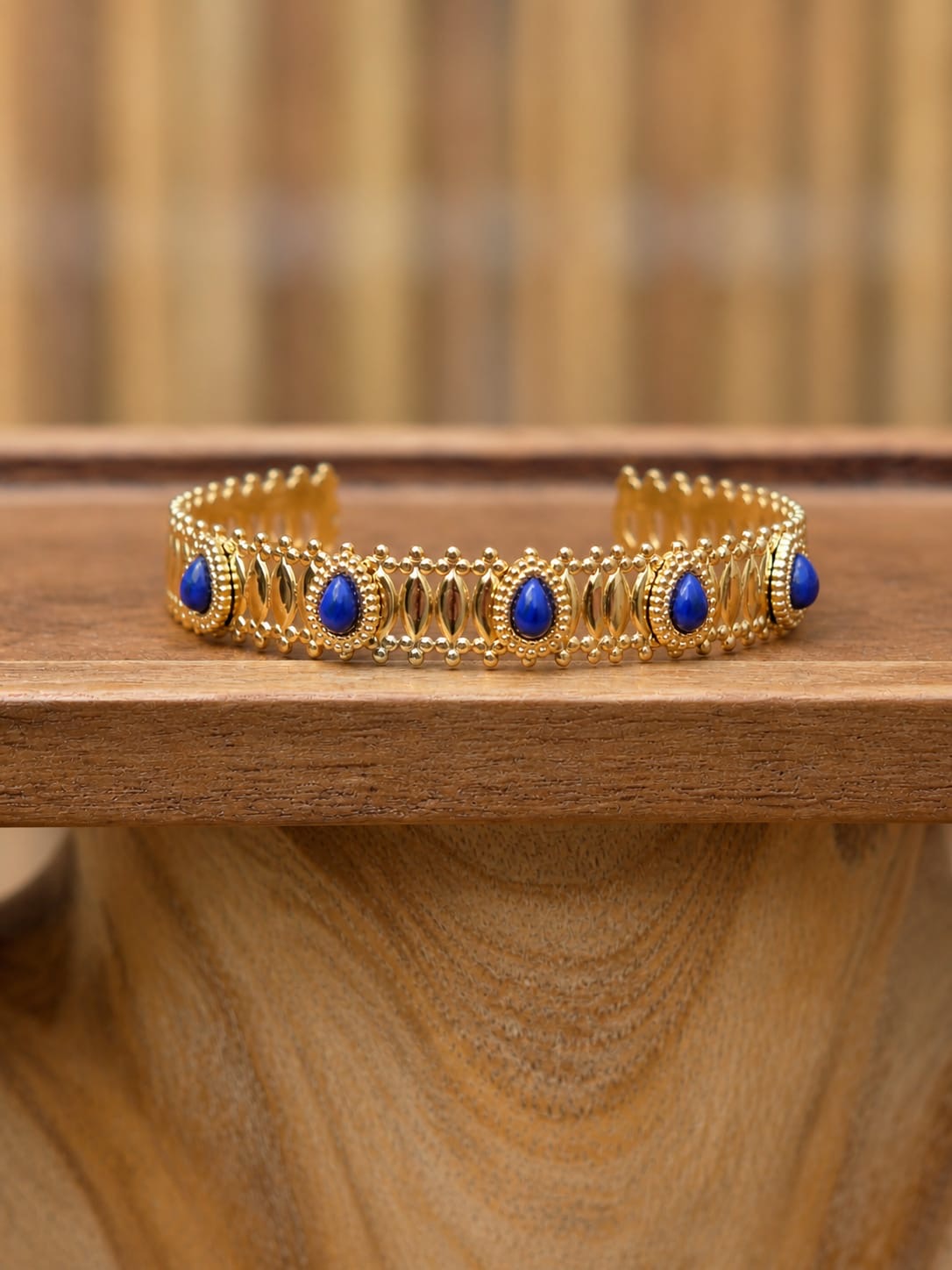 Bracelet Manchette Multiple Pierre