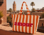 Tote Bag Amour Orange