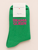 Chaussettes à paillettes « Drama queen »