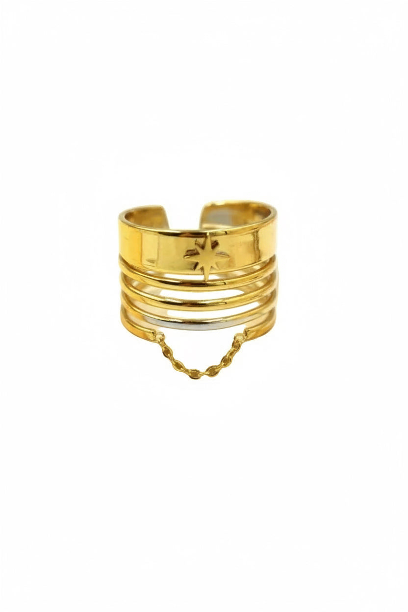 Bague Diana chaîne épaisse