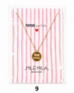 Carte Collier Maman - Fête des Mères (6 à 10)