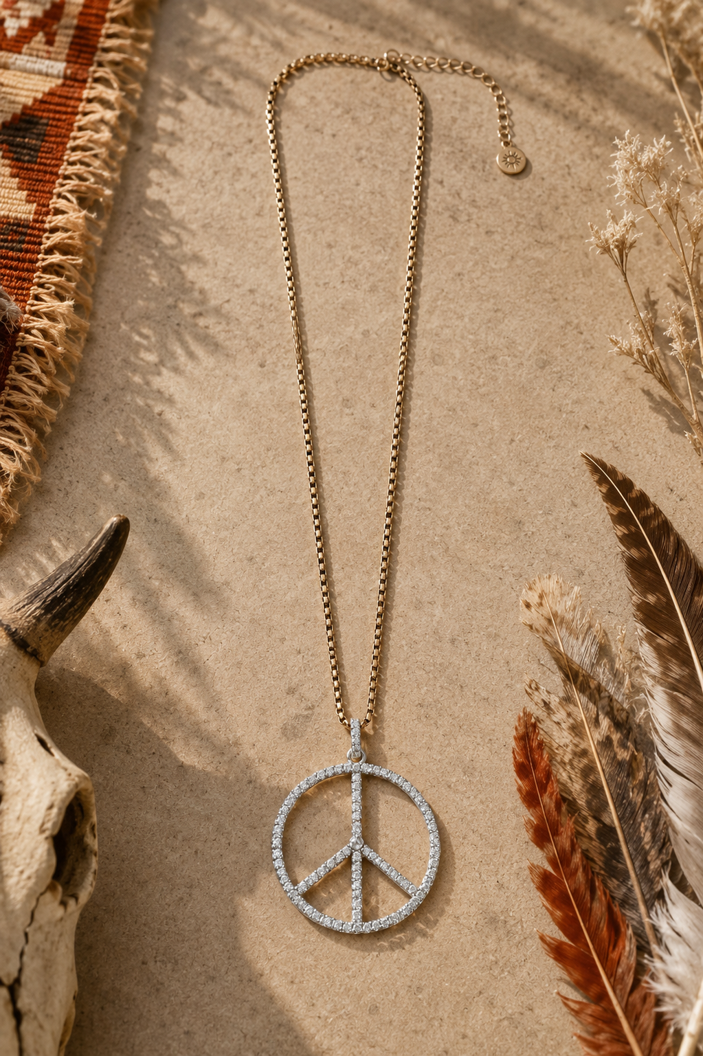 Collier Peace N Love