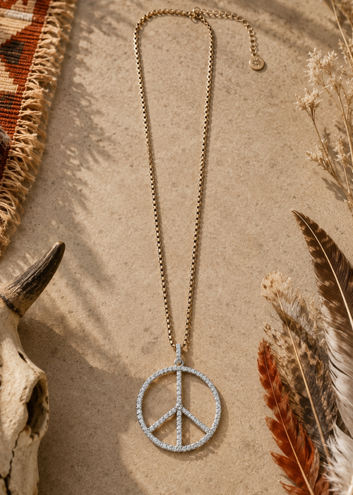 Collier Peace N Love