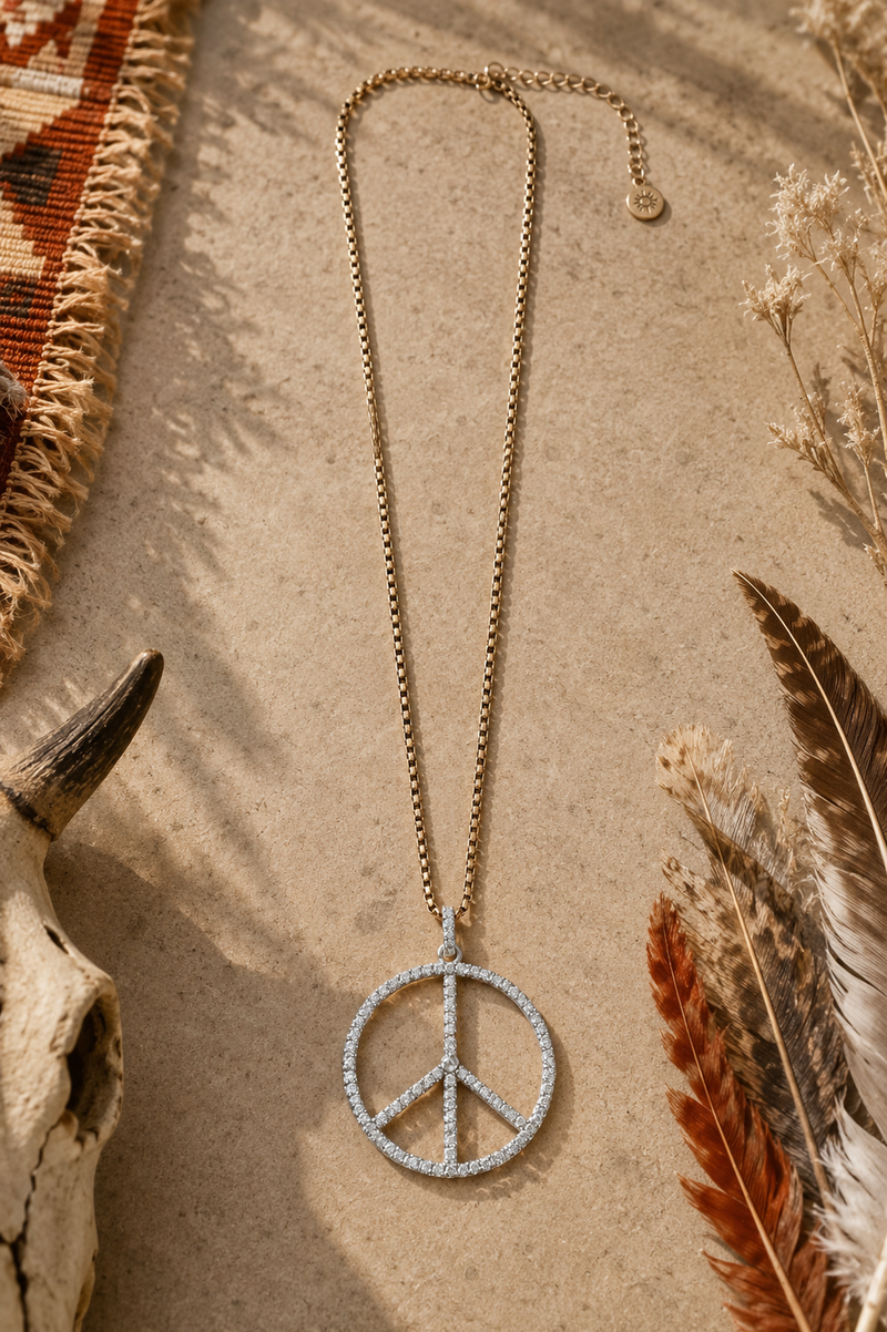 Collier Peace N Love