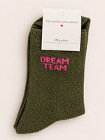 Chaussettes à paillettes « Dream team »