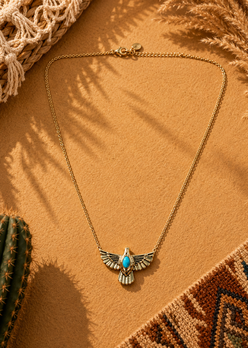 Collier Condor et Turquoise