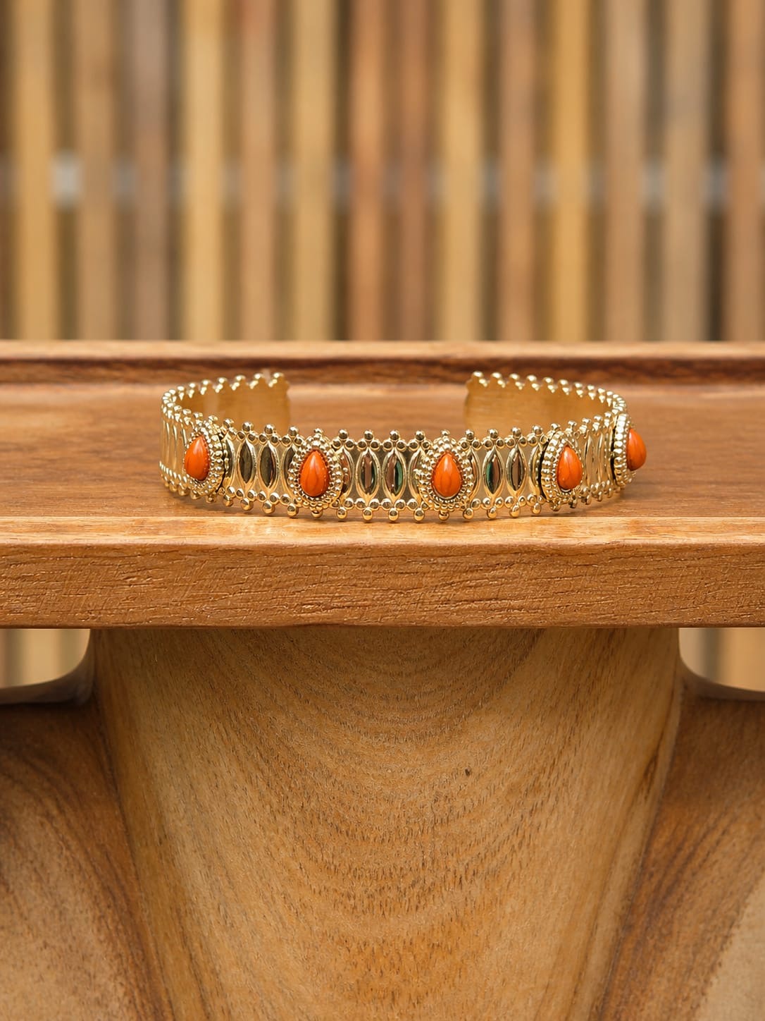Bracelet Manchette Multiple Pierre