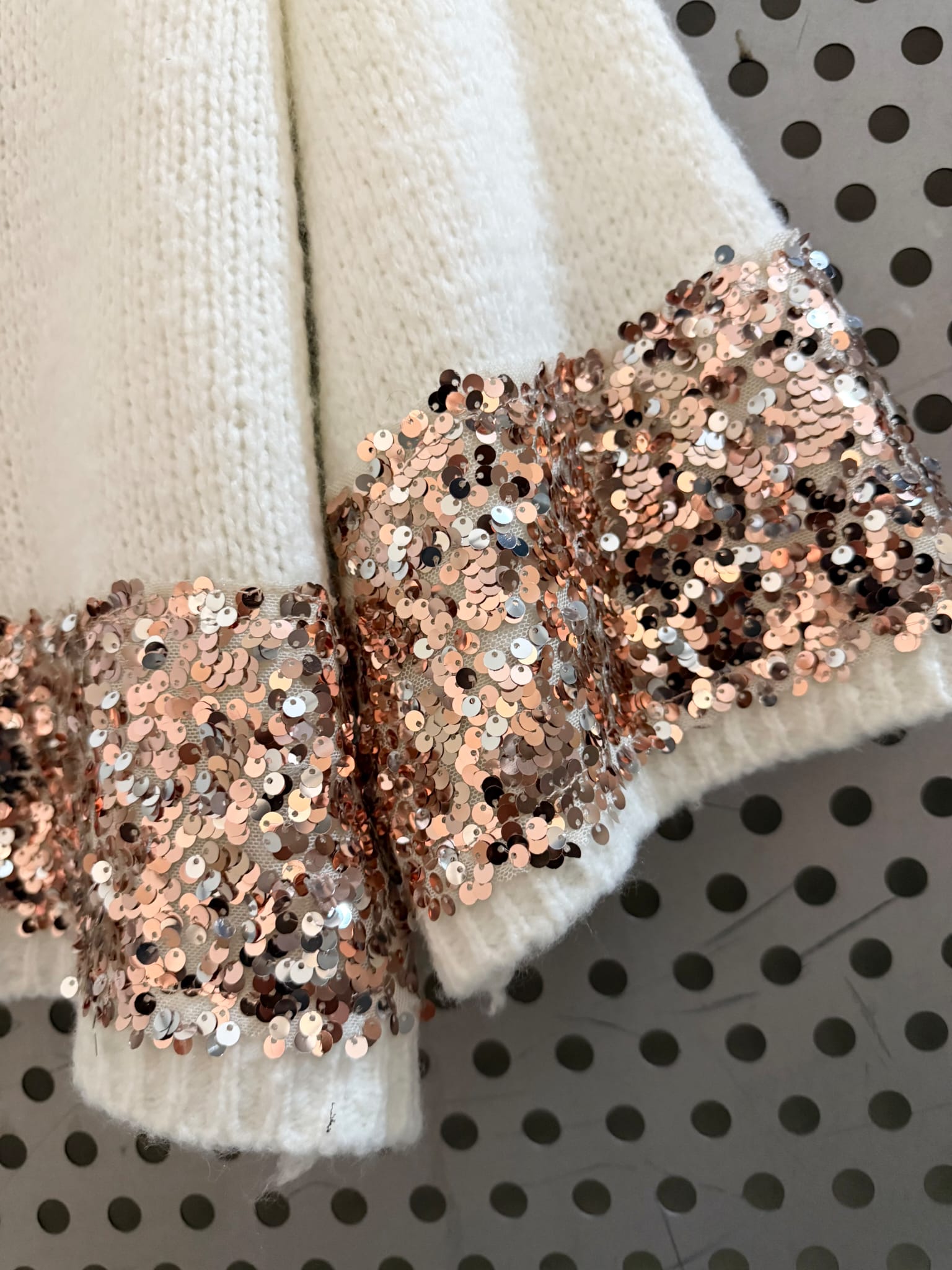 Pull à sequins