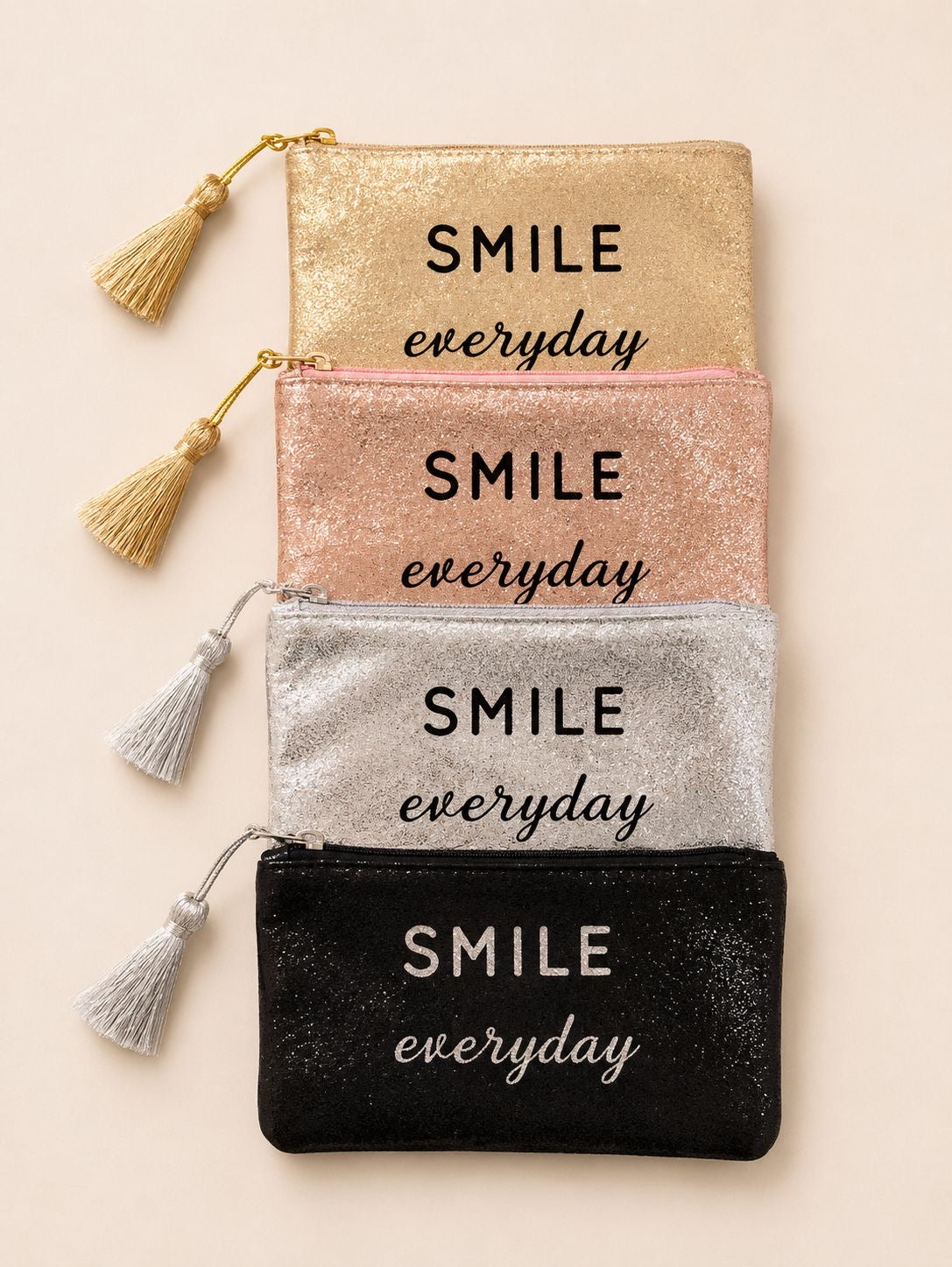 Pochette message 'Smile everyday'