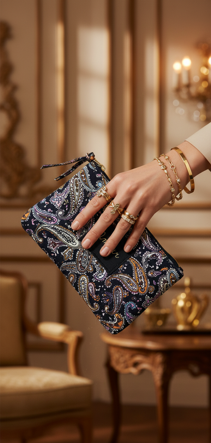 Pochette Message - Amour (Noir)