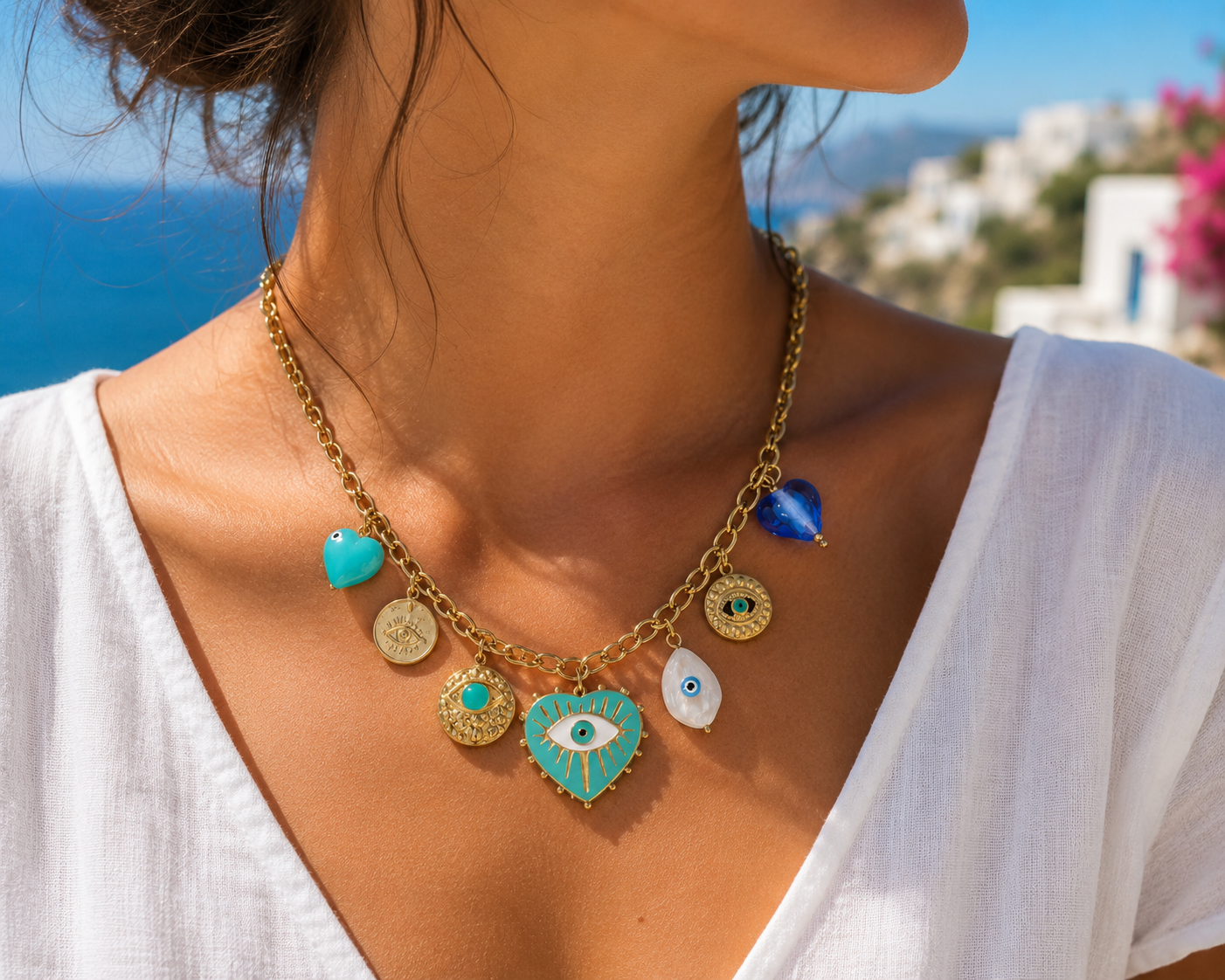 Collier Azul