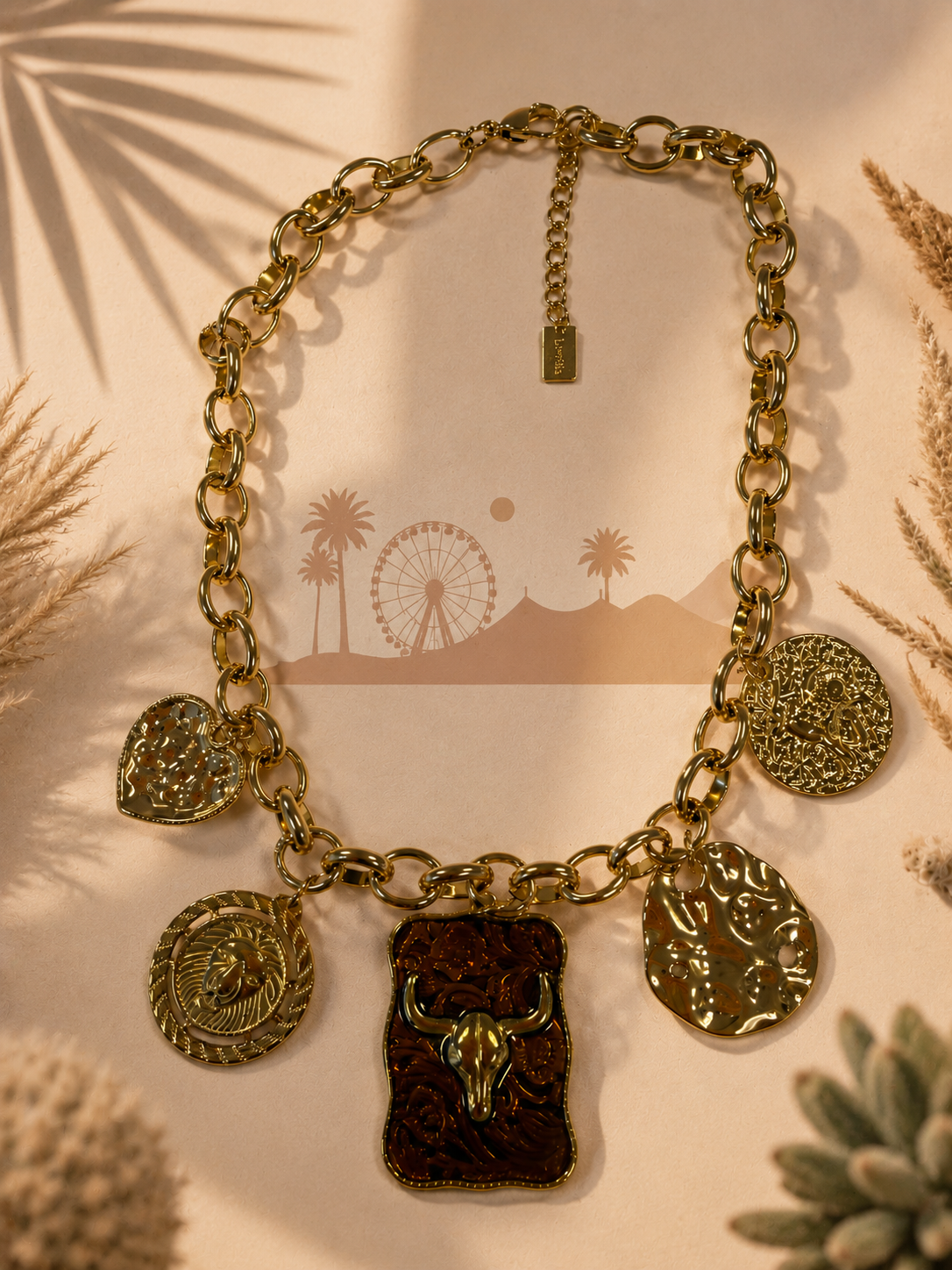 Collier Breloque Buffalo