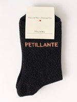 Chaussettes à paillettes « Pétillante » -