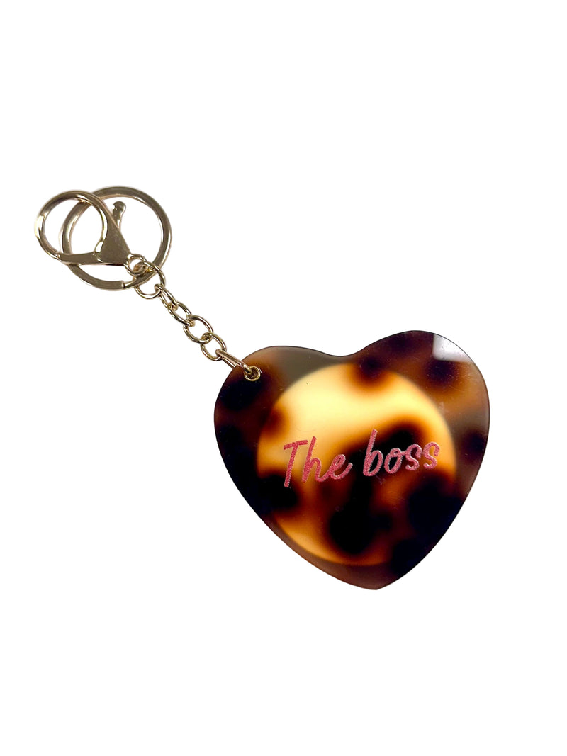 Porte-clé cœur — The boss