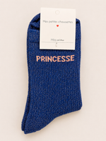 Chaussettes à paillettes « Princesse » - Violet