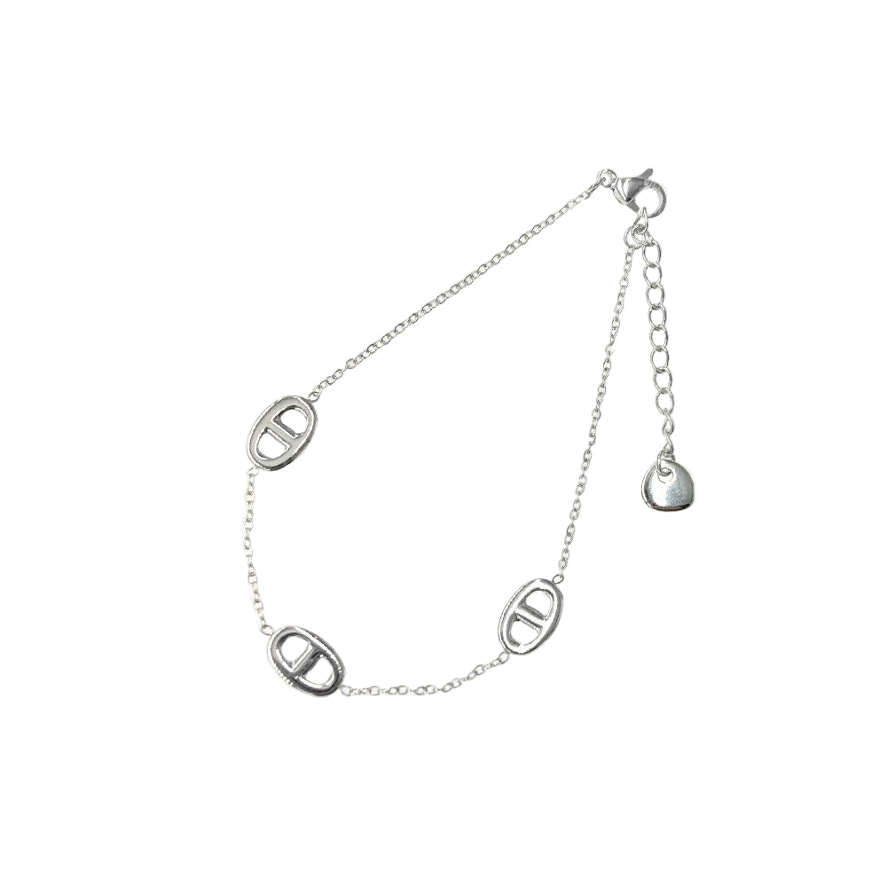 Gourmette « Maille marine »