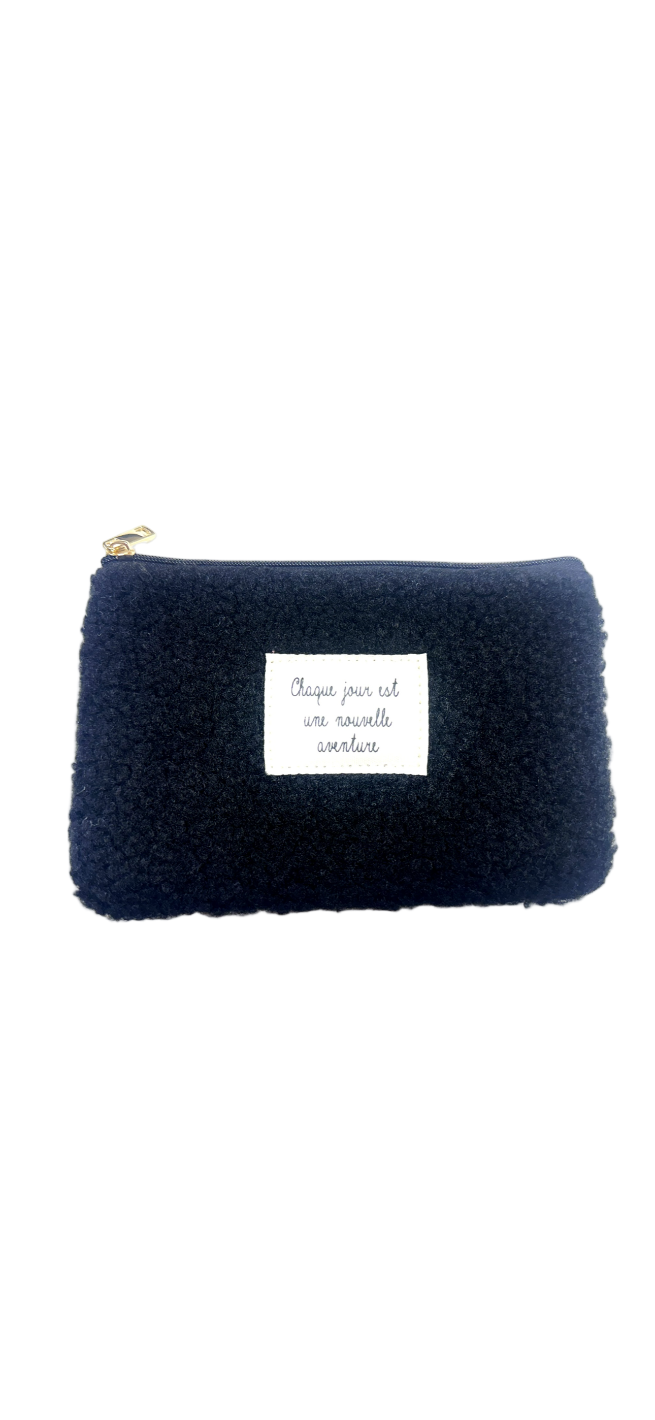 Pochette « Chaque jour est une (moumoute) » - Noir