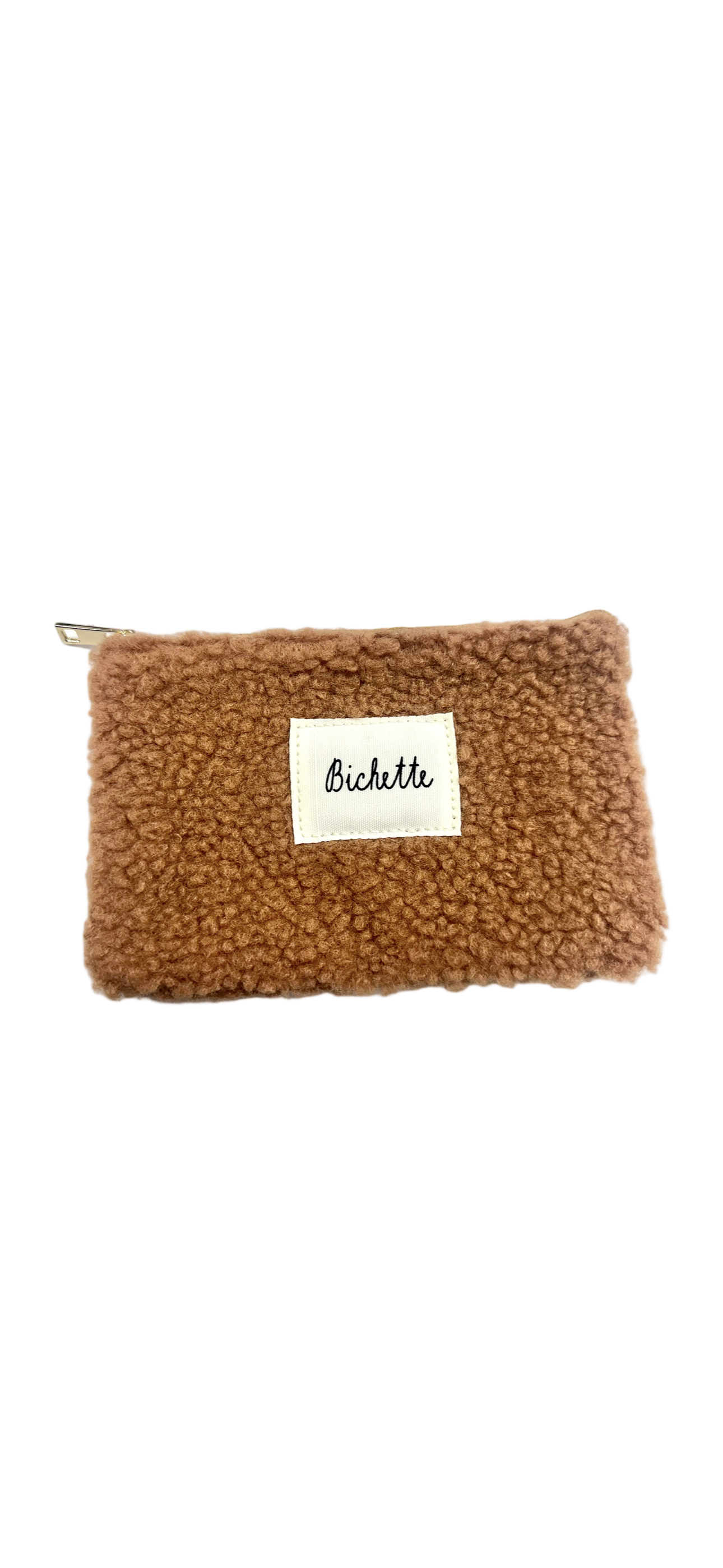 Pochette « Bichette (moumoute) » - Camel